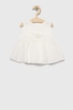 Jamiks sukienka bawełniana niemowlęca BETSY.II.Sukie.JLF051.G biały SS23