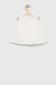 Dziewczynka Jamiks sukienka bawełniana niemowlęca BETSY.II.Sukie.JLF051.G biały