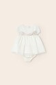 Mayoral Newborn sukienka dziecięca 1811.2M.NEWBORN beżowy SS23