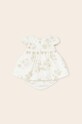Παιδικό φόρεμα Mayoral Newborn 1813.2M.NEWBORN μπεζ SS23