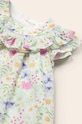 Βρεφικό βαμβακερό φόρεμα Mayoral Newborn 1817.2P.NEWBORN τιρκουάζ