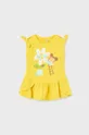 κίτρινο Φόρεμα μωρού Mayoral Για κορίτσια