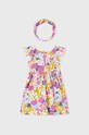 Бебешка памучна рокля Mayoral 1972.4H.BABY многоцветен SS23