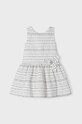 Mayoral rochie fete 3919.6C.MINI.G alb SS23