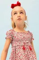 Mayoral vestito di cotone bambina rosso