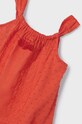 Момиче Детска памучна рокля Mayoral 3938.6H.MINI оранжев