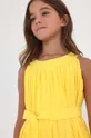 κίτρινο Φόρεμα Mayoral Για κορίτσια