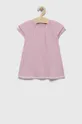 roza Obleka za dojenčka United Colors of Benetton Dekliški