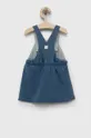 Φόρεμα μωρού United Colors of Benetton μπλε