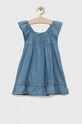 Παιδικό φόρεμα τζιν United Colors of Benetton βαμβάκι μπλε 4DHJGV00S.P.SEASONAL