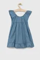 Dječja traper haljina United Colors of Benetton plava