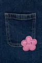 Otroška jeans obleka United Colors of Benetton  99 % Bombaž, 1 % Elastan