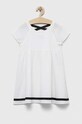 Dívčí šaty United Colors of Benetton mini bílá 4O9TCV013.G.SEASONAL