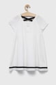 United Colors of Benetton sukienka dziecięca 4O9TCV013.G.SEASONAL biały SS23
