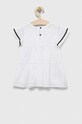 United Colors of Benetton sukienka dziecięca 4O9TGV00P.P.SEASONAL biały SS23