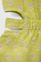 Dievčenské ľanové šaty United Colors of Benetton  55 % Ľan, 45 % Bavlna