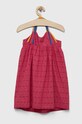BIMBA Sisley vestito di cotone bambina 48TAYV00F.G.SEASONAL rosa