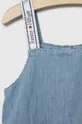 Tommy Hilfiger sukienka jeansowa dziecięca 80 % Bawełna, 20 % Lyocell