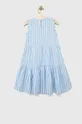 Παιδικό φόρεμα Tommy Hilfiger μπλε