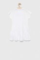 Tommy Hilfiger sukienka bawełniana dziecięca KG0KG07187.PPYX biały SS23