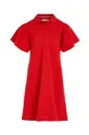 Dječja haljina Tommy Hilfiger crvena