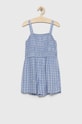 Abercrombie & Fitch salopeta copii cu modele albastru KI259.3046