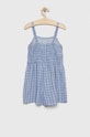 Abercrombie & Fitch salopeta copii KI259.3046 albastru SS23