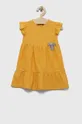 κίτρινο Βεφικό λινό φόρεμα Birba&Trybeyond x Peanuts Για κορίτσια