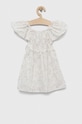 Dječja pamučna haljina Birba&Trybeyond 423.65594.00.104.128 bijela SS23