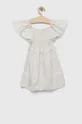 Birba&Trybeyond vestito di cotone bambina bianco