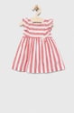 Birba&Trybeyond rochie din amestec de in pentru bebeluși mini rosu 999.65300.00