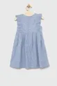 Παιδικό λινό φόρεμα Birba&Trybeyond μπλε