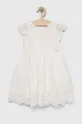 Παιδικό βαμβακερό φόρεμα Birba&Trybeyond λευκό