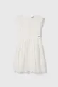 λευκό Παιδικό βαμβακερό φόρεμα Birba&Trybeyond Για κορίτσια