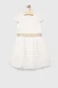 Дитяча сукня Birba&Trybeyond  Основний матеріал: 46% Бавовна, 32% Поліамід, 14% Віскоза, 6% Поліестер, 2% Металеве волокно Підкладка: 100% Бавовна Інші матеріали: 100% Поліестер