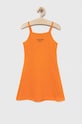 Calvin Klein Jeans sukienka dziecięca IG0IG01963.PPYX pomarańczowy SS23