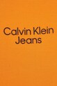 Calvin Klein Jeans sukienka dziecięca pomarańczowy IG0IG01963.PPYX