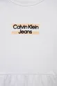 Dječja haljina Calvin Klein Jeans  96% Pamuk, 4% Elastan