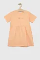 помаранчевий Дитяча сукня Calvin Klein Jeans Для дівчаток
