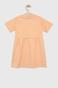 Calvin Klein Jeans sukienka dziecięca IG0IG01973.PPYX pomarańczowy SS23