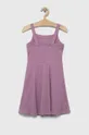 violetto GAP vestito di cotone bambina Ragazze