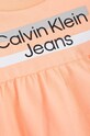 Dziewczynka Calvin Klein Jeans sukienka dziecięca IN0IN00065.PPYX pomarańczowy