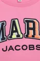 рожевий Дитяча бавовняна сукня Marc Jacobs