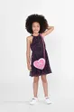 czarny Michael Kors sukienka dziecięca Dziewczęcy