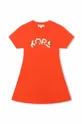 crvena Dječja haljina Michael Kors Za djevojčice