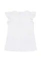 Παιδικό βαμβακερό φόρεμα Karl Lagerfeld λευκό