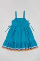 Φόρεμα με μείγμα από λινό για παιδιά zippy  85% Βαμβάκι, 15% Λινάρι