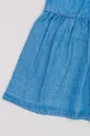 μπλε Παιδικό βαμβακερό φόρεμα zippy