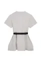 Παιδικό φόρεμα DKNY λευκό