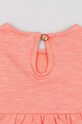 zippy vestito in cotone neonata arancione ZBGAP0501.23016